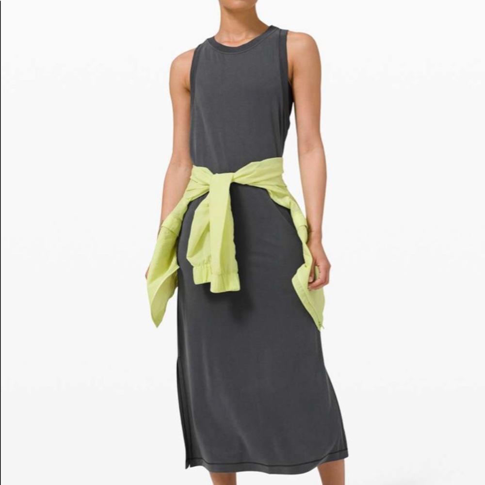 NWT Lululemon Ease of it All Dress Grey